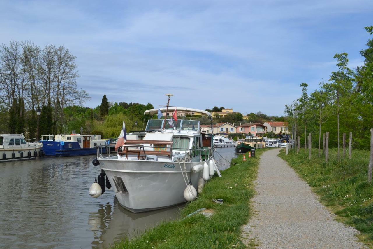 L'Instant Canal Capestang Buitenkant foto